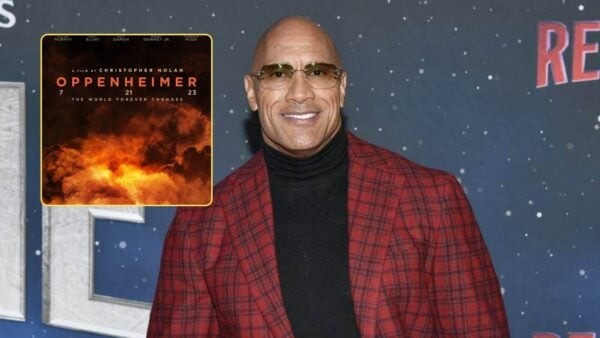 The Rock trolled for Oppenheimer comparison