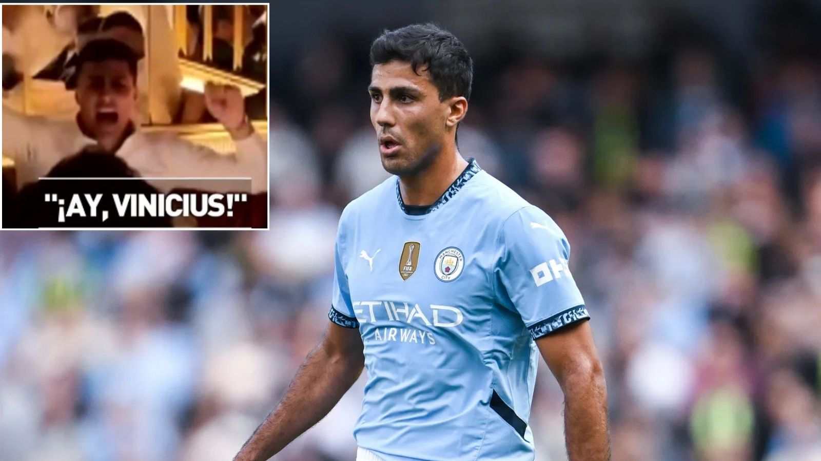 “I’d never disrespect anyone,” Manchester City star Rodri breaks silence after clip ‘taunting’ Vinicius Jr. surfaces