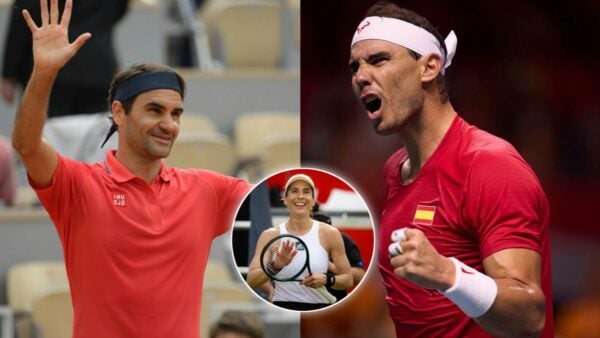 Roger Federer, Andrea Petkovic, Rafael Nadal