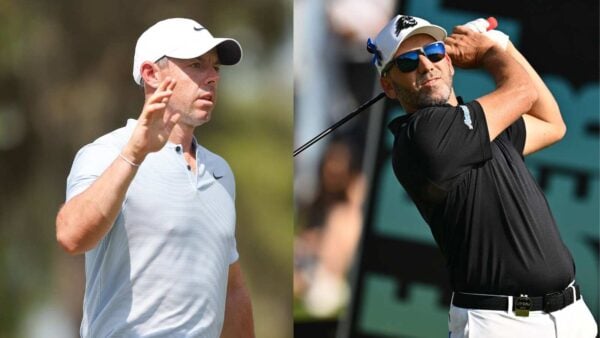 Rory McIlroy and Sergio Garcia