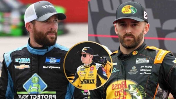 Ross Chastain, Christopher Bell and Austin Dillon