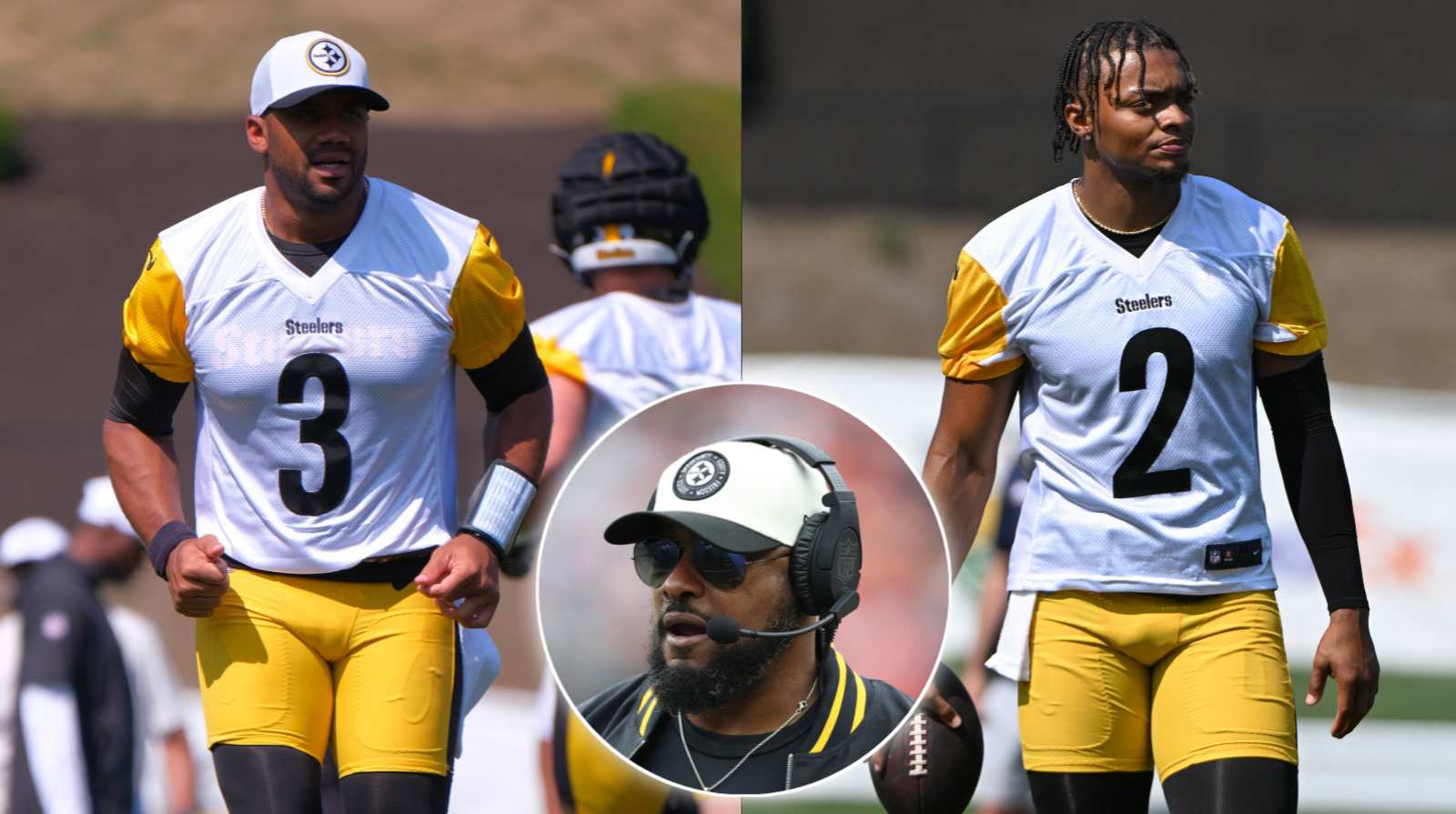 Mike Tomlin reveals why he used Justin Fields against the Browns despite having Russell Wilson as QB1