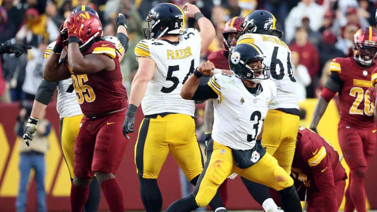 Russell Wilson and the well-coached Pittsburgh Steelers won a crucial first down to cement their win