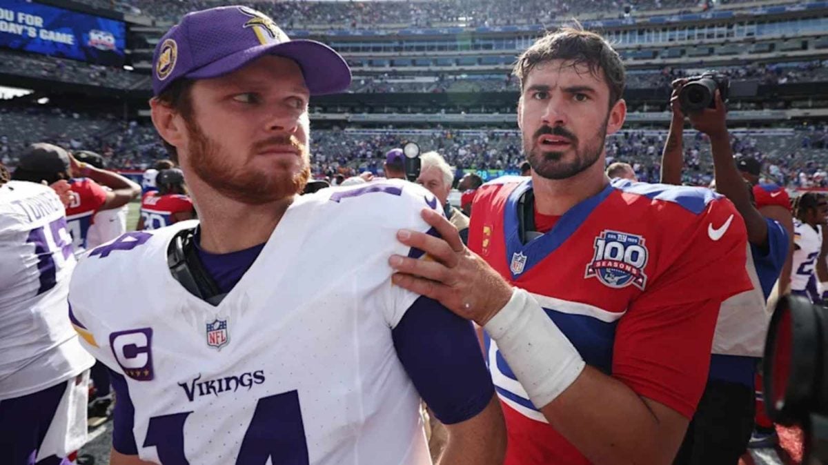 Sam Darnold and Daniel Jones