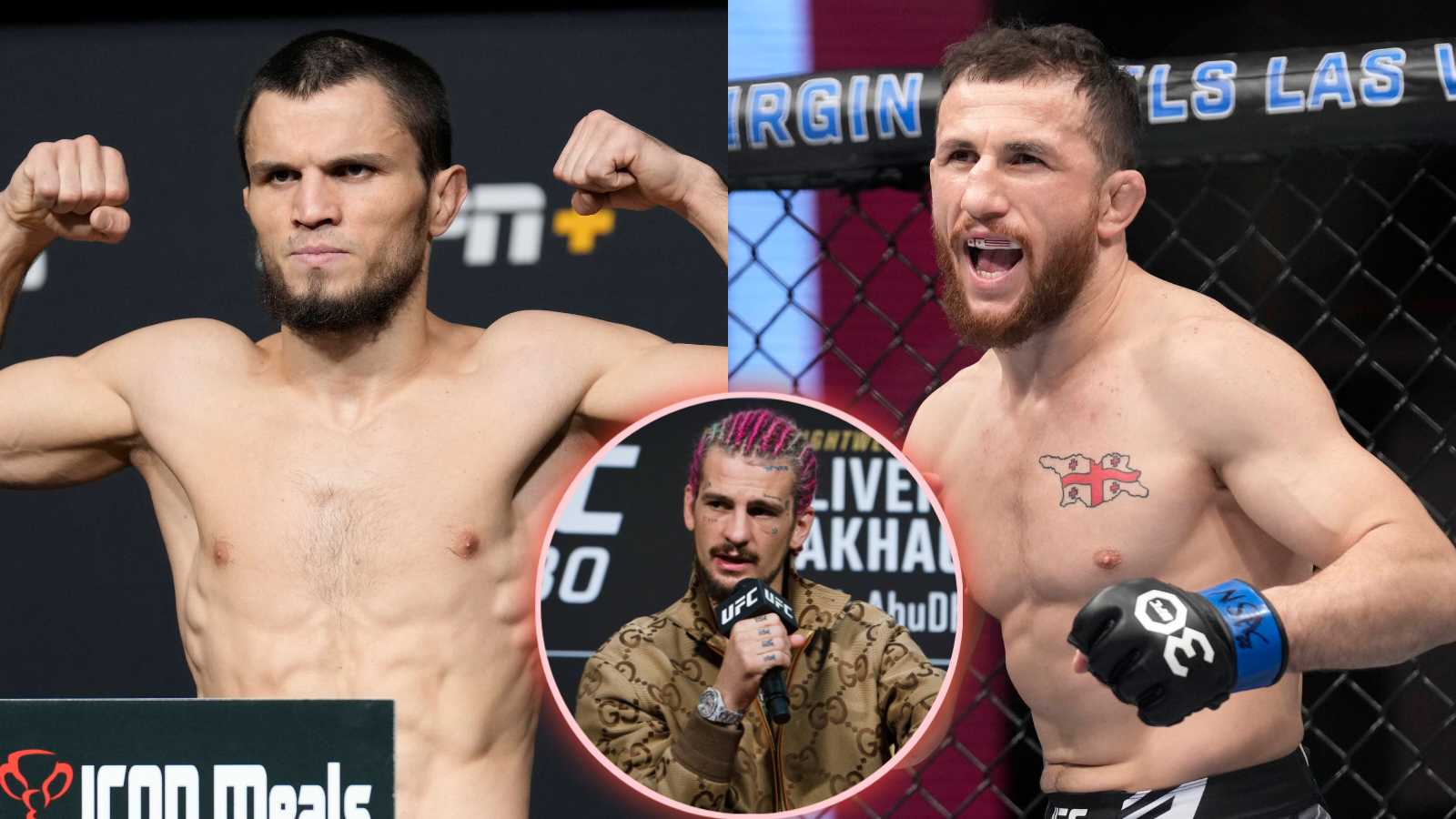 “S***ng himself terrified…” Sean O’Malley knows why Team Khabib is being snubbed by champion Merab Dvalishvili