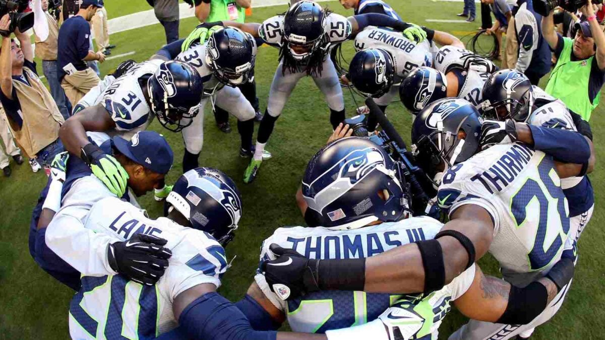 Seattle Seahawks and their famous Legion of Boom defense