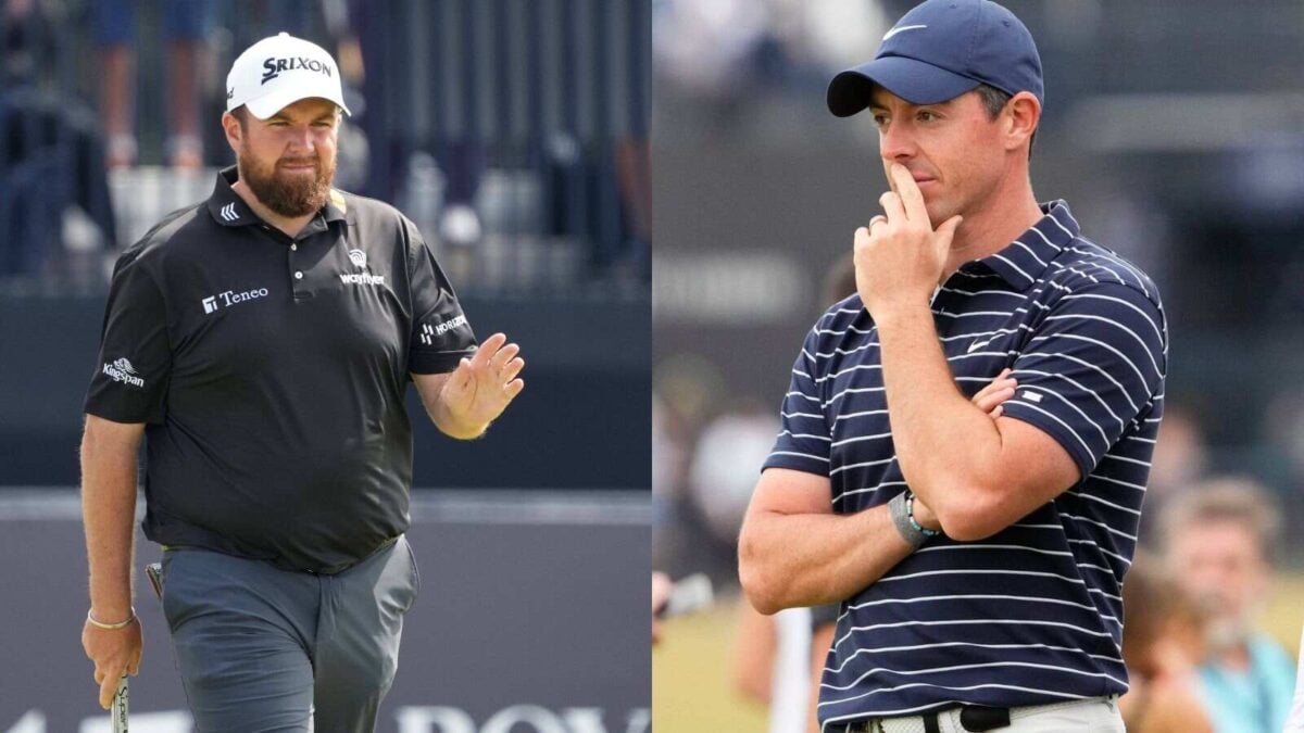 Shane Lowry and Rory McIlroy