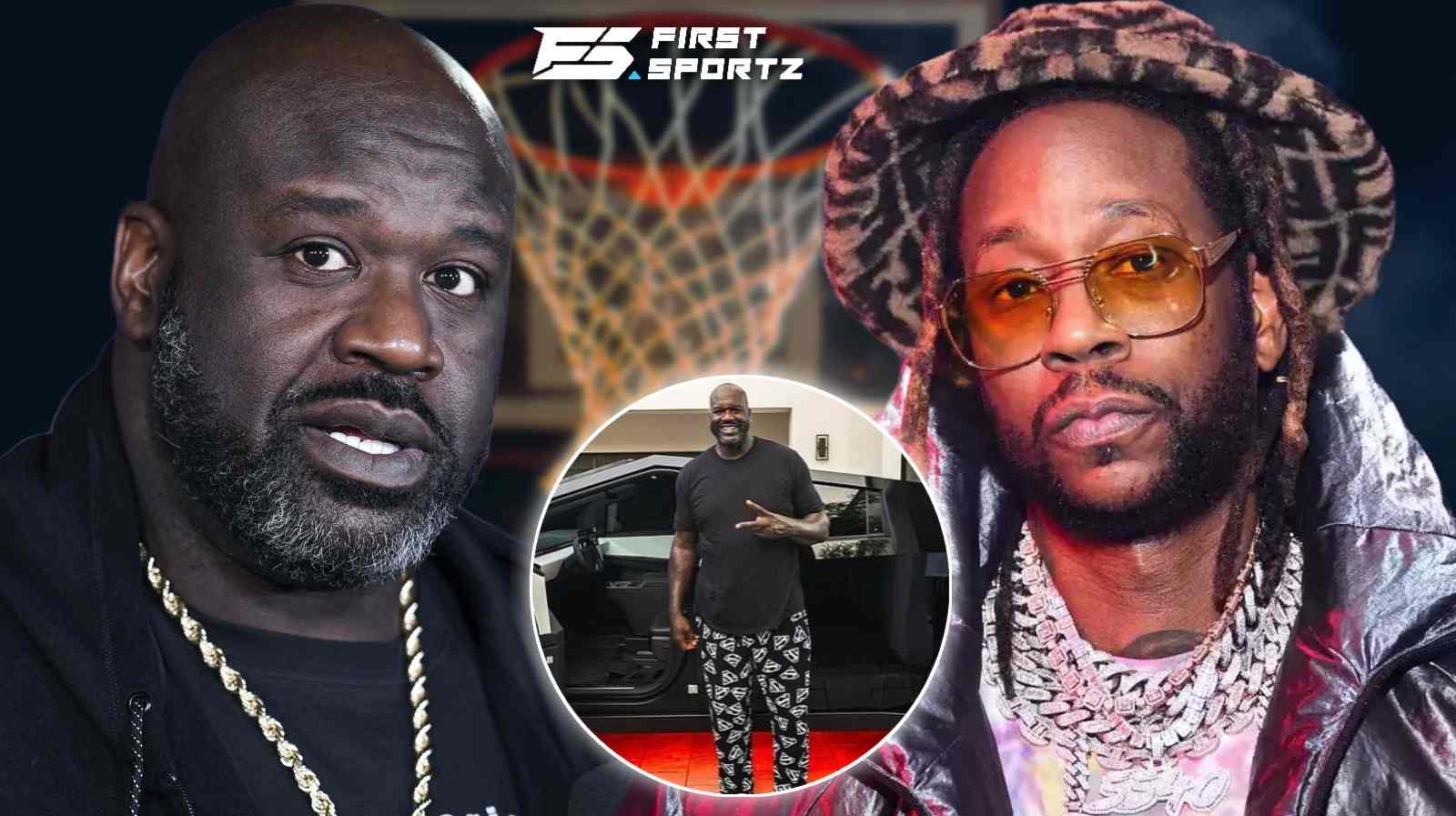 Shaquille O’Neal TROLLED by $12 million worth rapper over first-ever Tesla cyberbeast truck