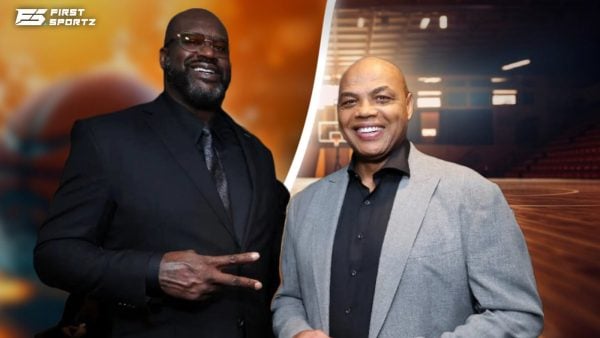 Shaquille O'Neal and Charles Barkley