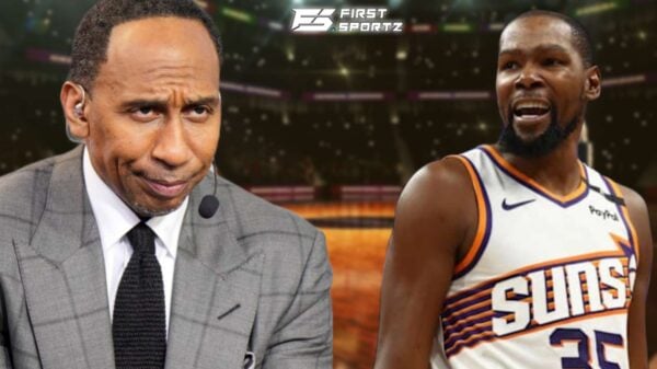 Stephen A. Smith and Kevin Durant