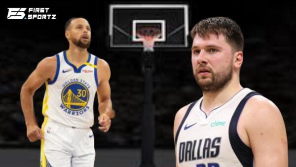 Stephen Curry and Luka Doncic