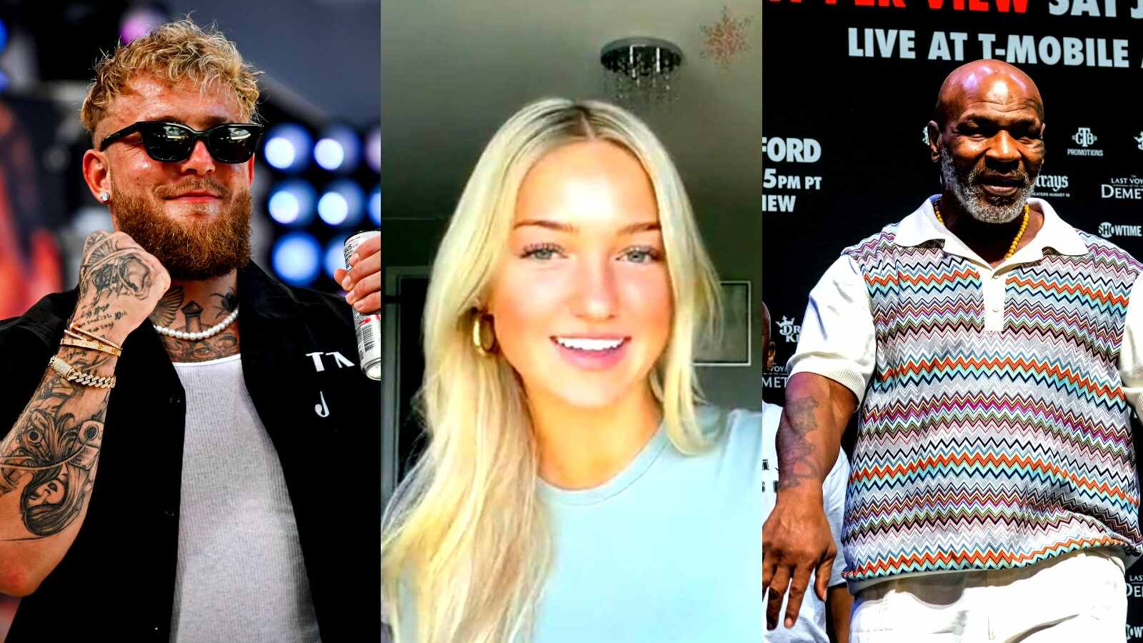 21-year-old VIRAL ring girl from Mike Tyson vs Jake Paul gets real about 2 million followers