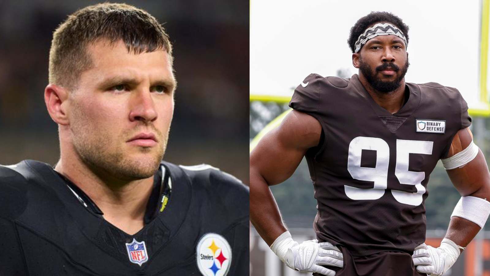 Myles Garrett sends a stern message to TJ Watt amid ongoing DPOY tussle 