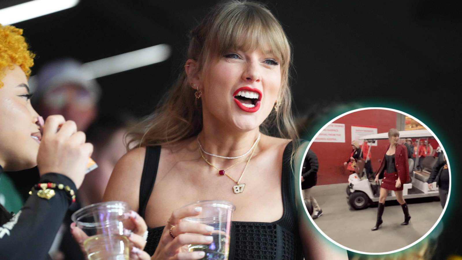 ‘Polite’ Taylor Swift respectfully corrects security guard at Arrowhead during recent Chiefs game