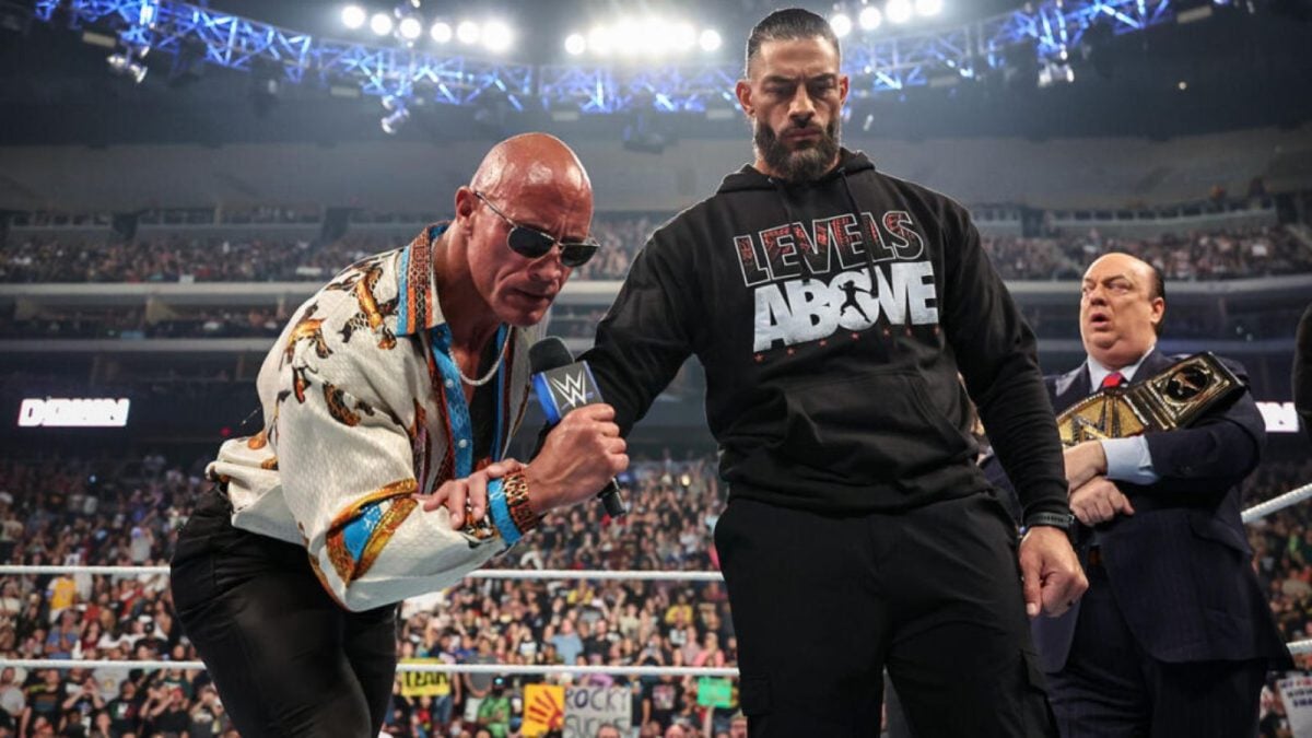 The Rock and Roman Reigns