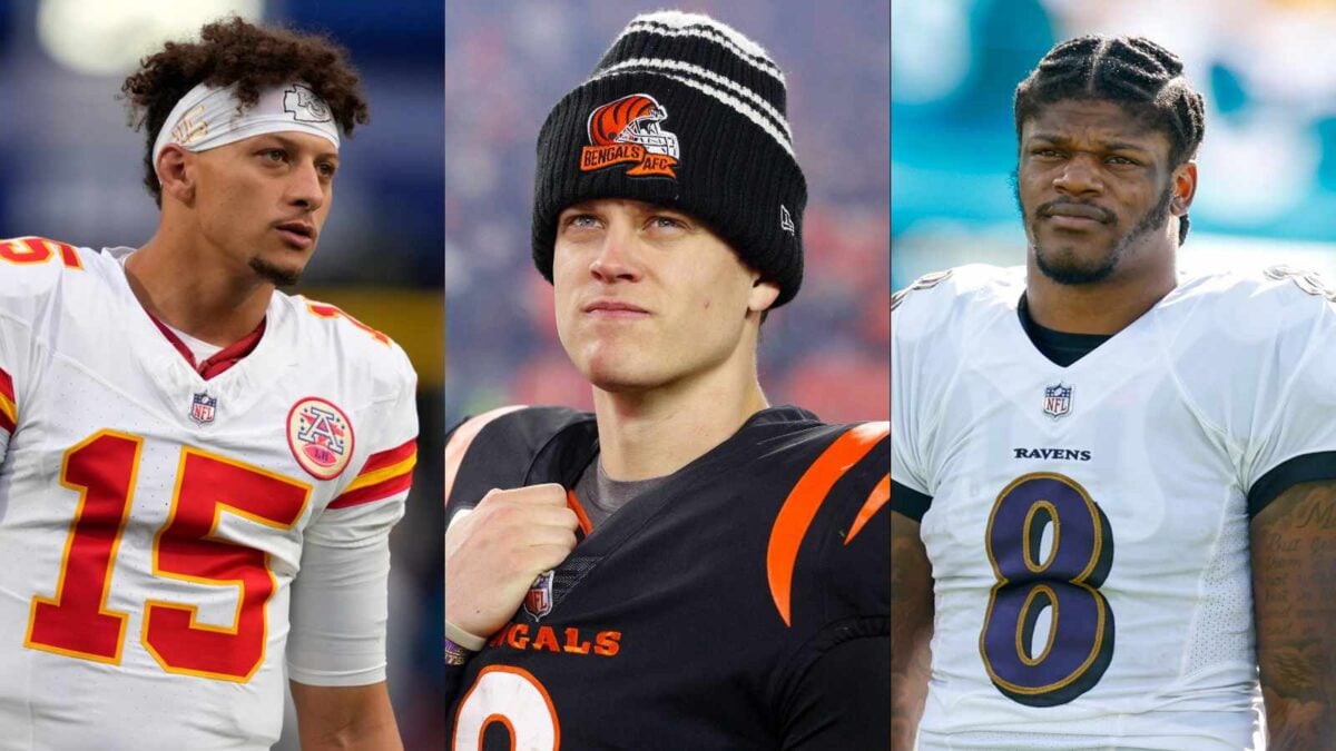 This is the first time in their careers Patrick Mahomes, Joe Burrow and Lamar Jackson all lost in the same week