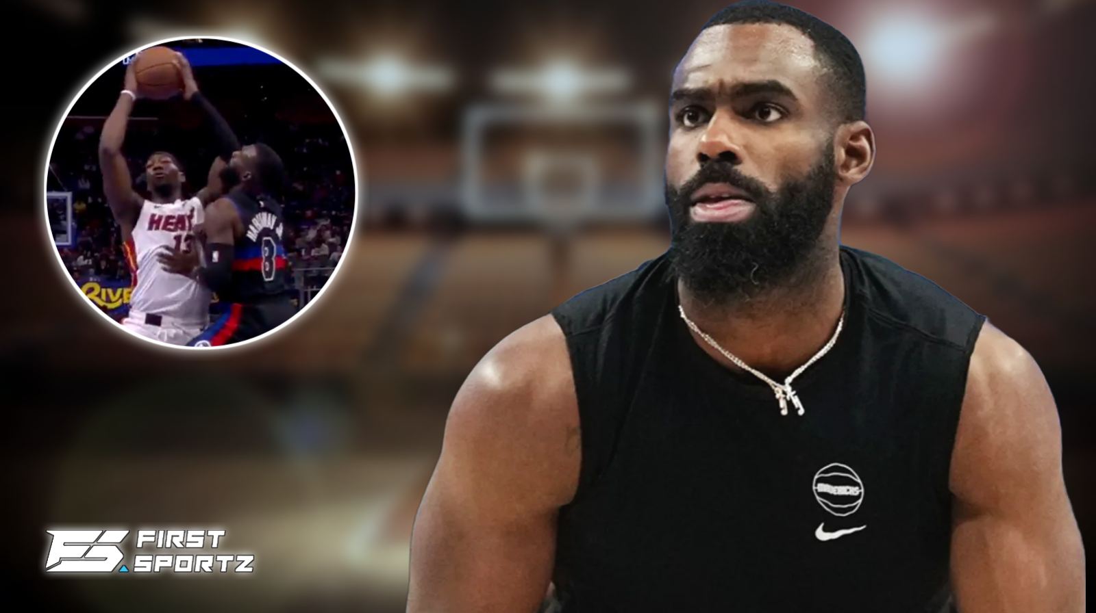 WATCH: Tim Hardaway Jr., who was in immense pain, taken off the court in a wheelchair after he took an elbow in the face during Heat game