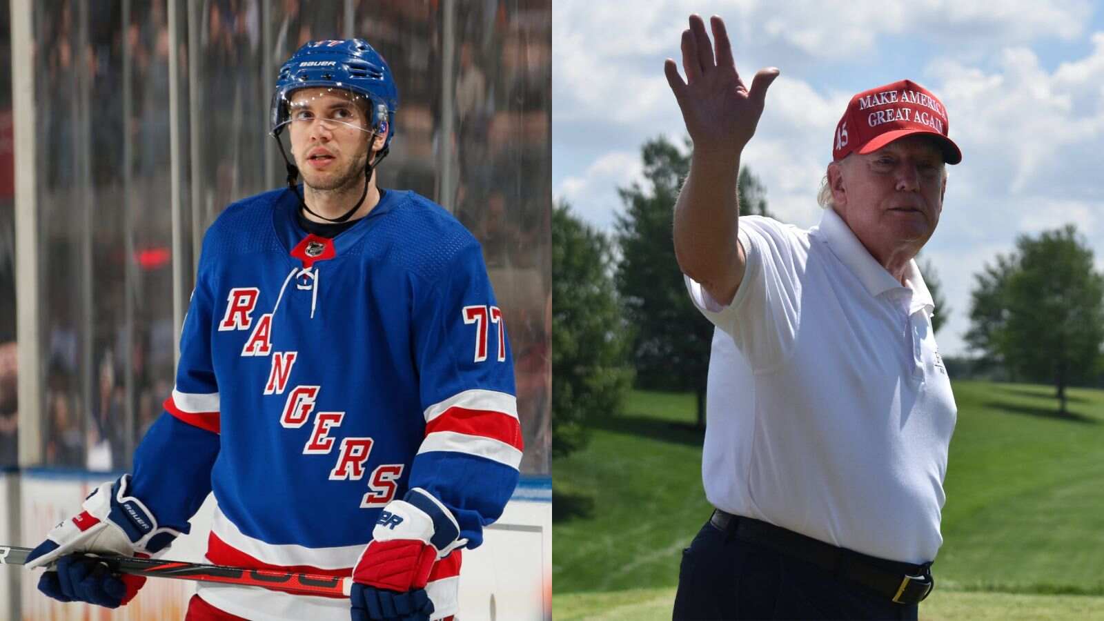 Former Rangers star Tony DeAngelo BIZARRELY lists ‘support towards Donald Trump’ as reason for him not playing in NHL anymore