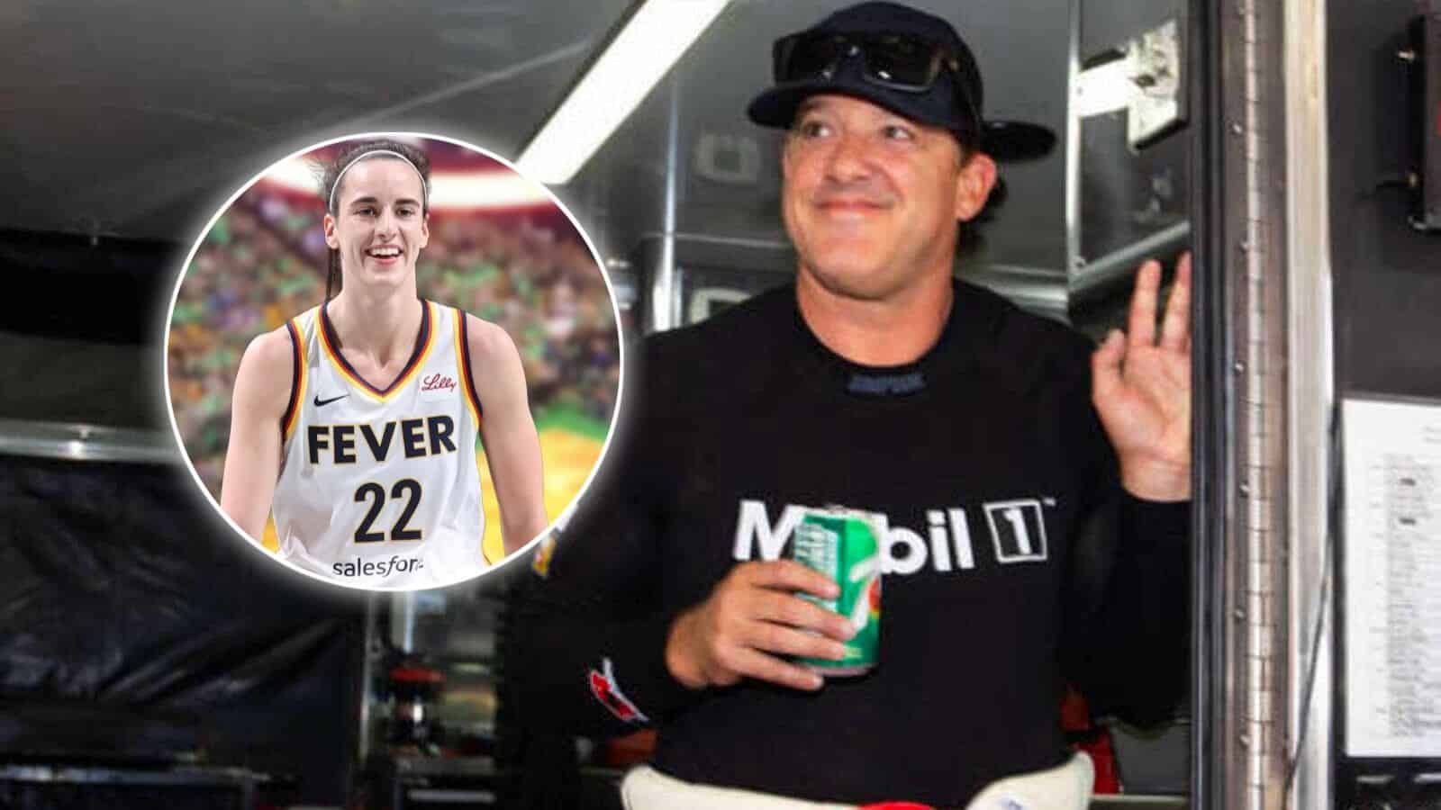 Tony Stewart’s driver Noah Gragson brands WNBA rookie sensation Caitlin Clark as “a goat”