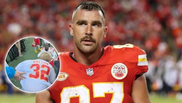 Travis Kelce, Kansas City Chiefs vs Carolina Panthers incident