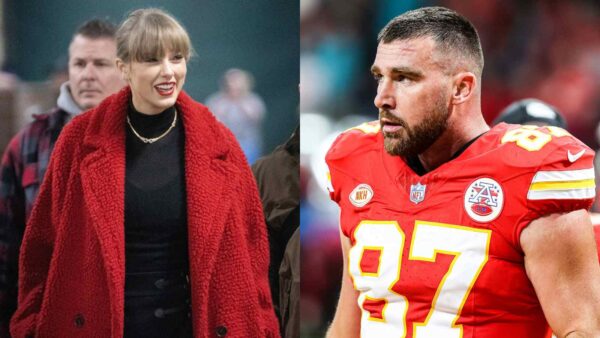 Taylor Swift and Travis Kelce