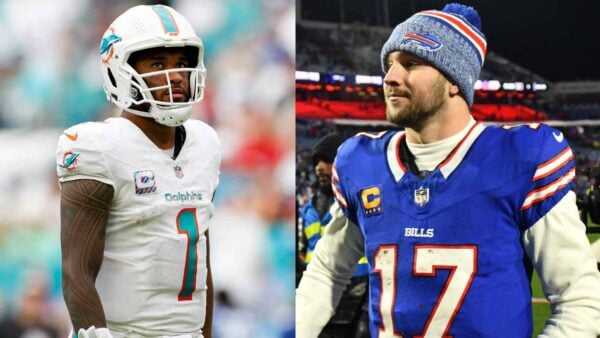 Tua Tagovailoa and Josh Allen will square off in NFL Week 9's Dolphins vs Bills clash