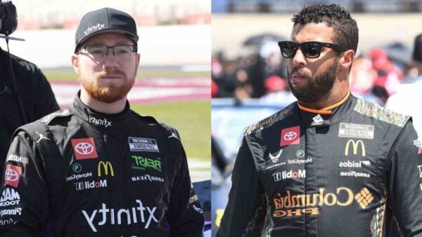 Tyler Reddick and Bubba Wallace