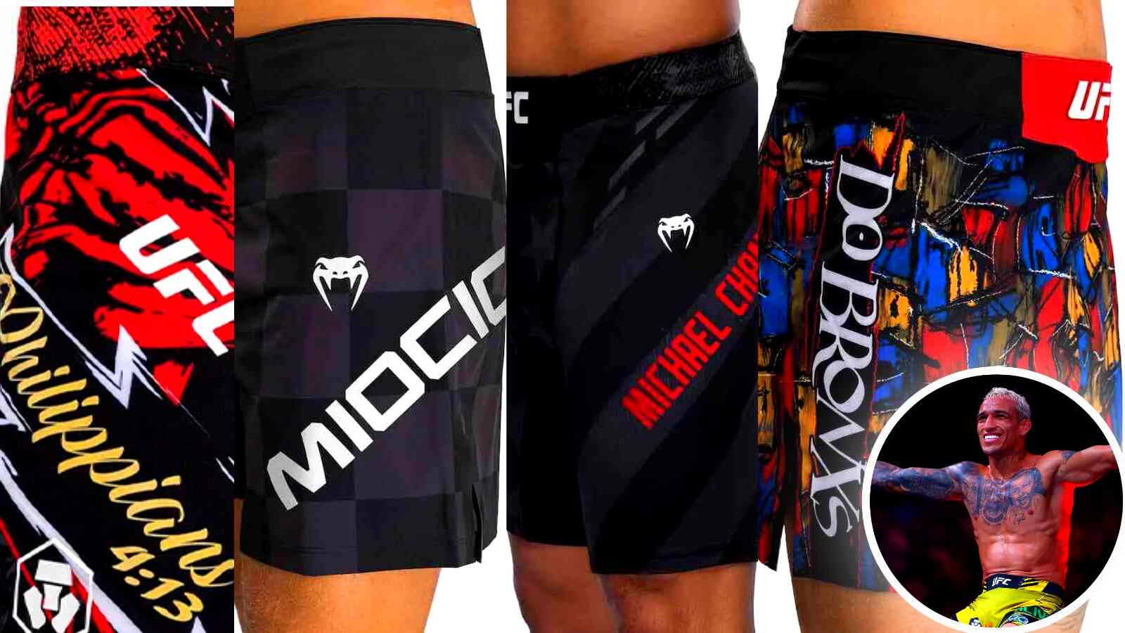 “Need to fire whoever made these,” Charles Oliveira’s new custom shorts for UFC 309 send fans into a frenzy