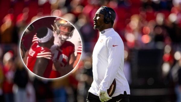 (Video) 49ers WR Deebo Samuel confronted Jake Moody right before he made the game winning field goal against Buccaneers