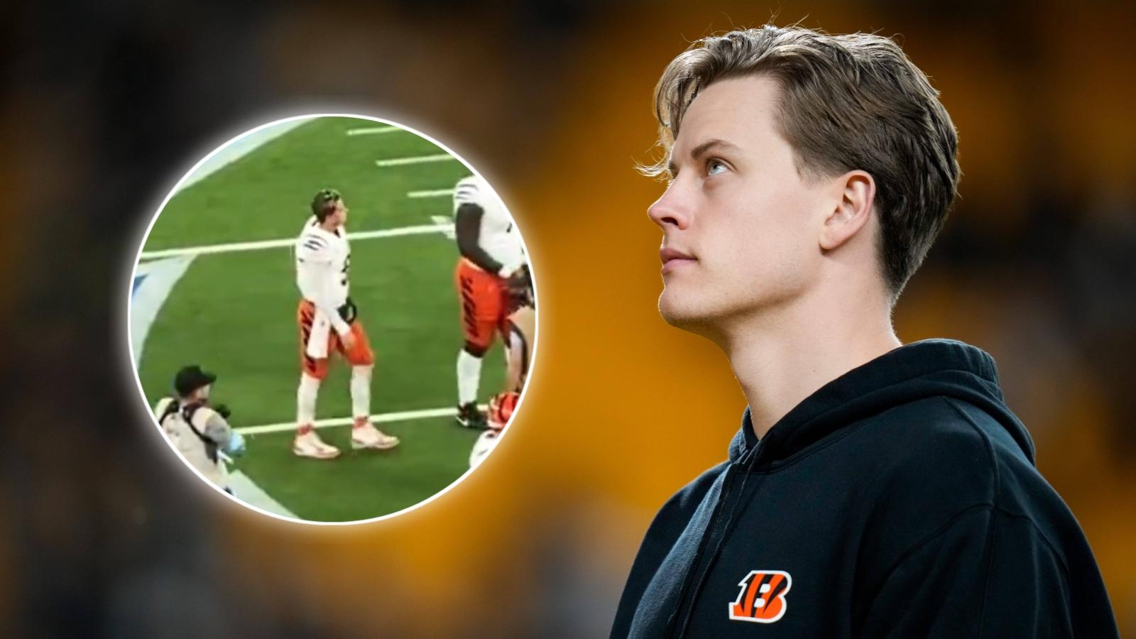 (Video) Joe Burrow looked completely defeated after Bengals 27-34 loss to the Chargers on SNF