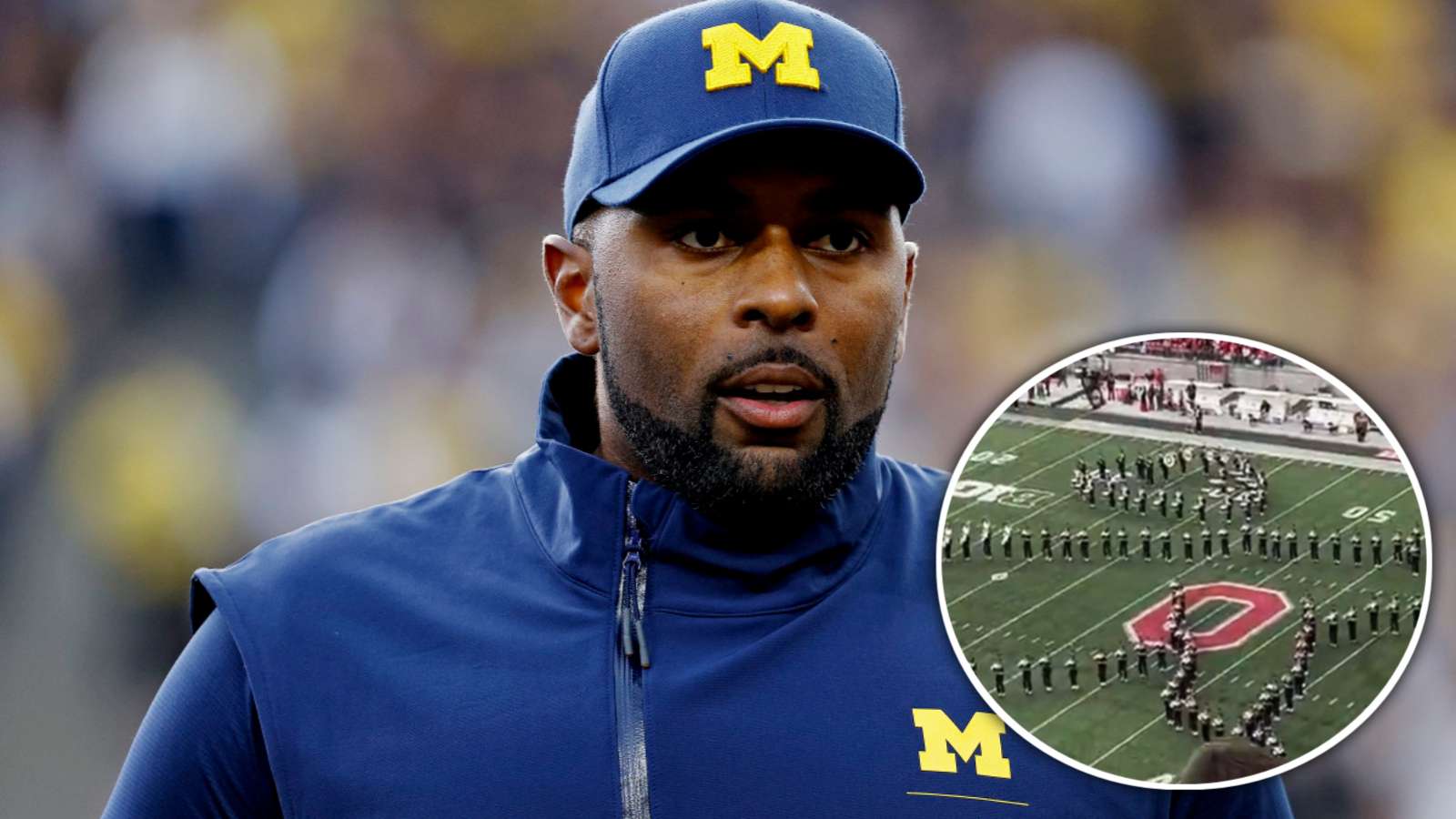 (Video) Sherrone Moore and Michigan hilariously trolled by Ohio State’s marching band at halftime during Purdue game