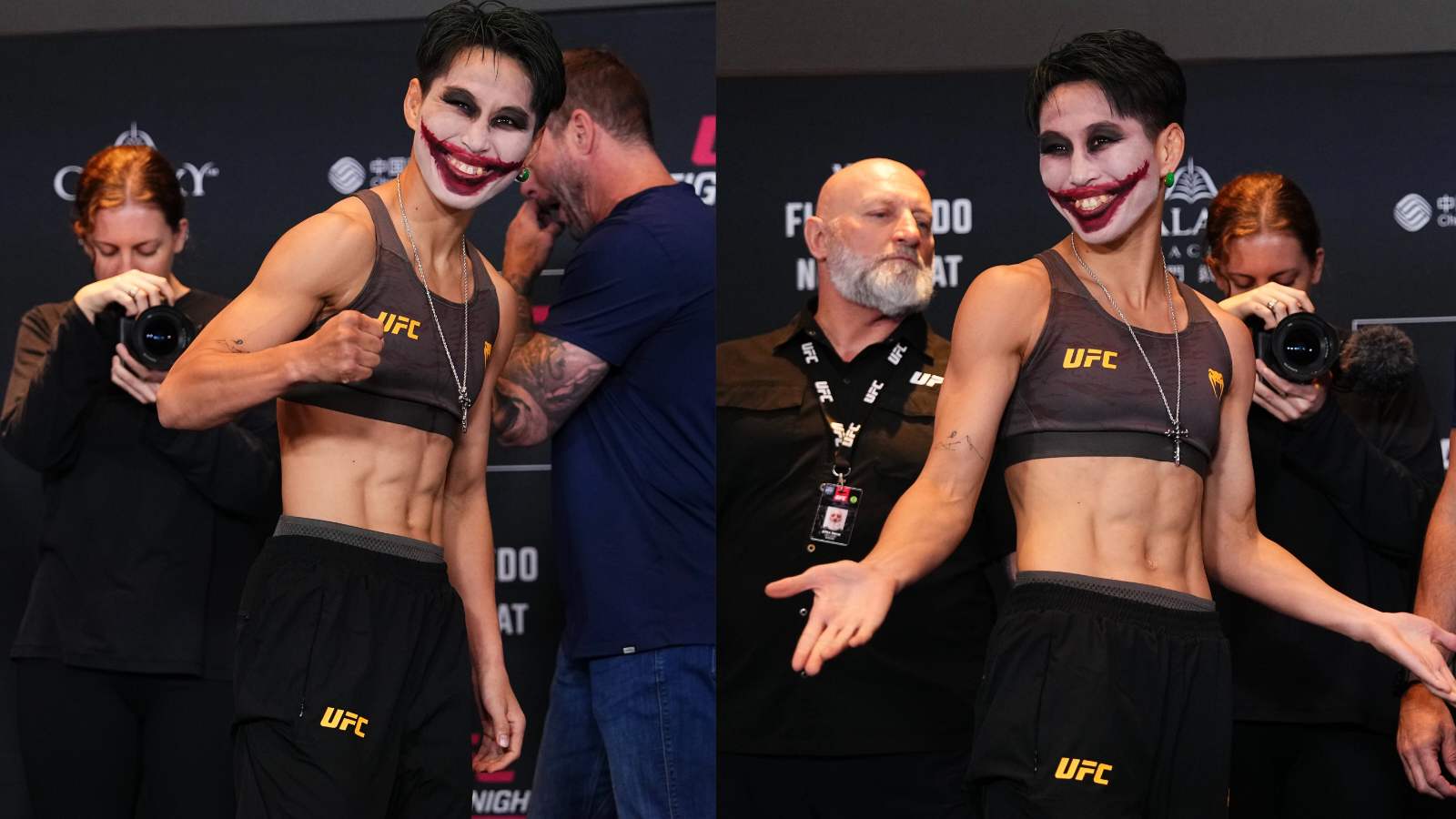 (Video) Chinese ‘Joker’ Wang Cong wins the internet with UFC Macau face-off