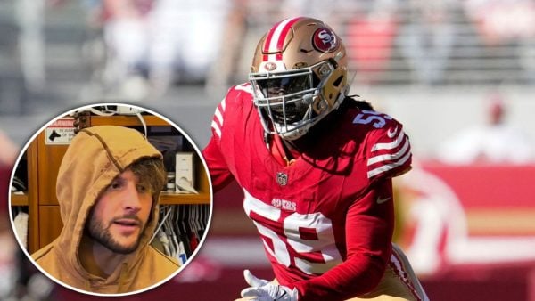 49ers Nick Bosa foreshadowed the De'Vondre Campbell issue moments before Rams fixture