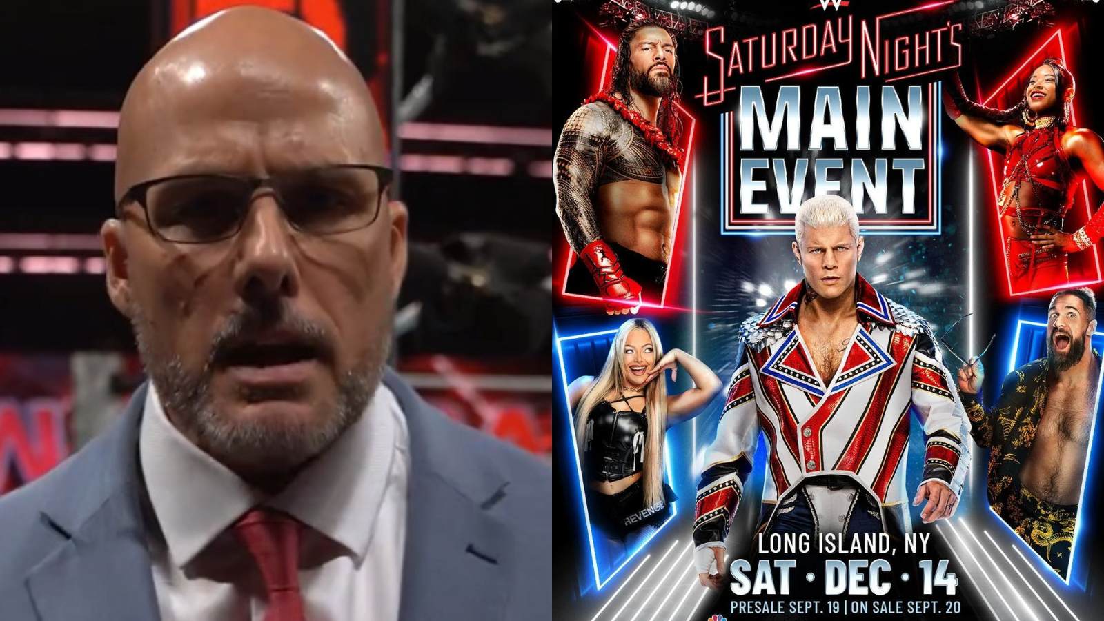 Raw GM Adam Pearce makes massive change to World Title match at upcoming Saturday Night’s Main Event PLE