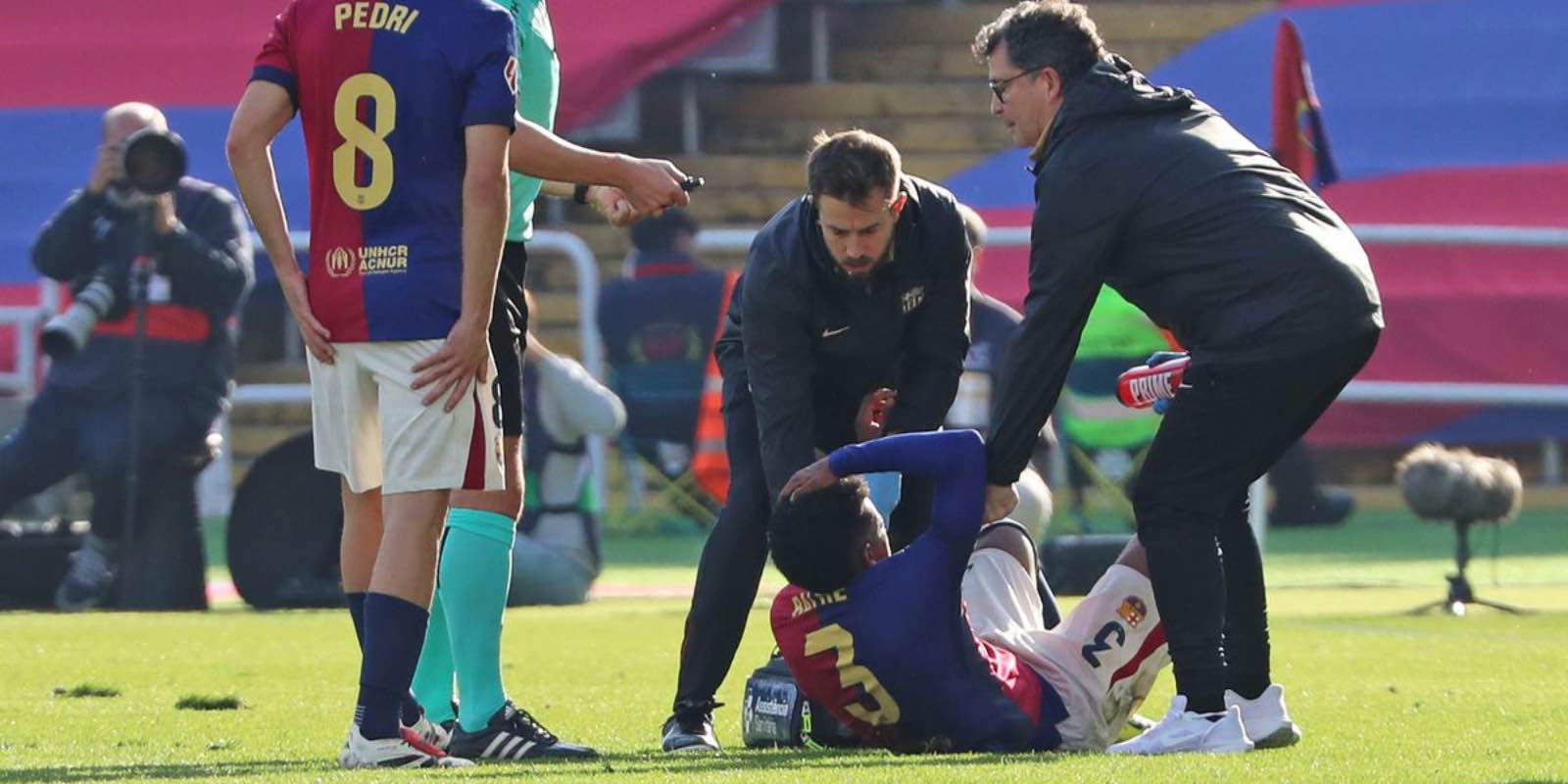 Alejandro Balde gives an UPDATE about the injury that he suffered against Las Palmas