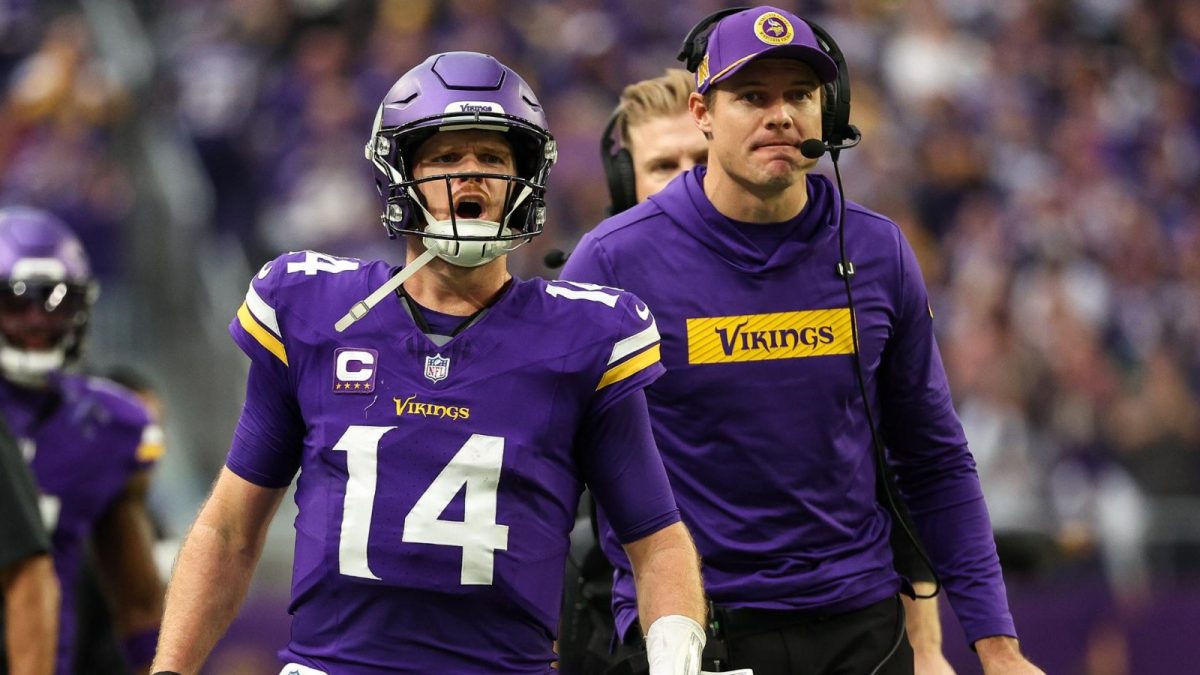 Sam Darnold and Vikings HC (Image via Imago)