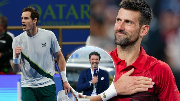 Andy Murray, Patrick Mouratoglou, Novak Djokovic