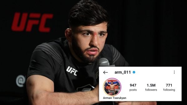 Arman Tsarukyan wanted to get his Instagram verified with his UFC fame