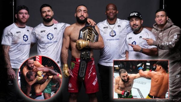 Belal Muhammad's coach shuts down the critics about the UFC welterweight champion's fighting style