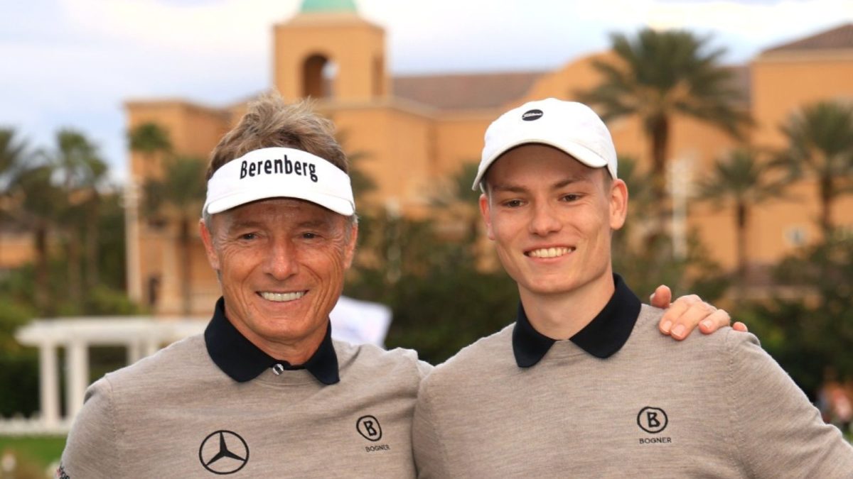 Bernhard Langer and Jason Langer