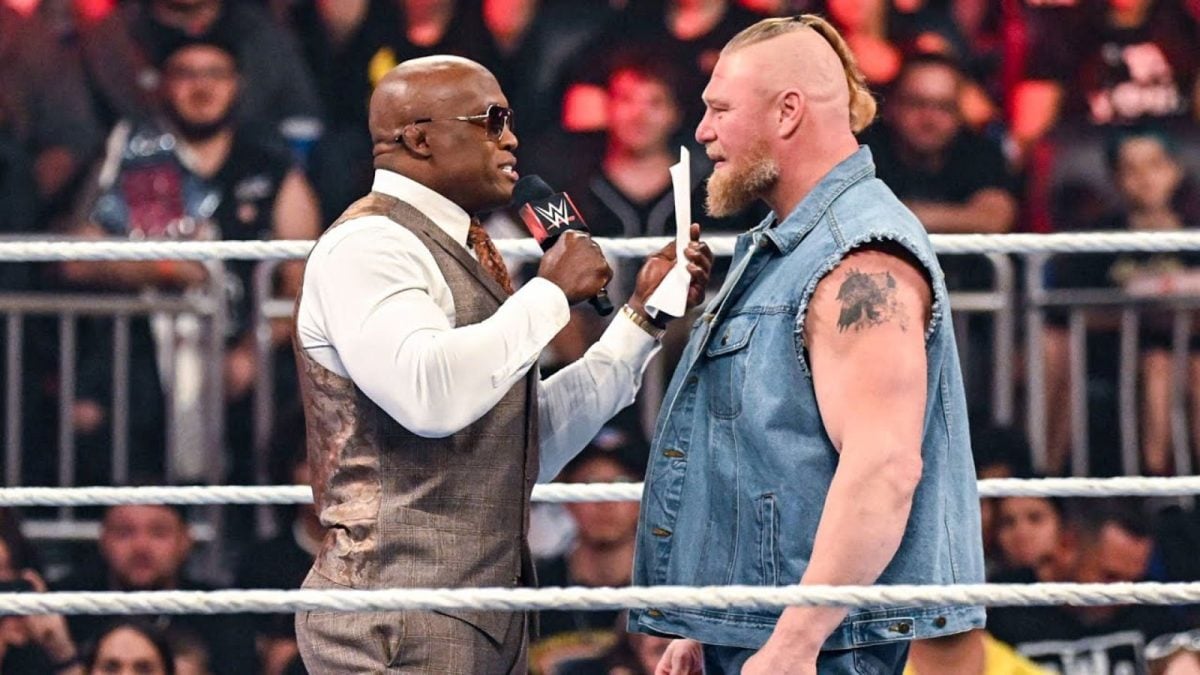 Bobby Lashley and Brock Lesnar