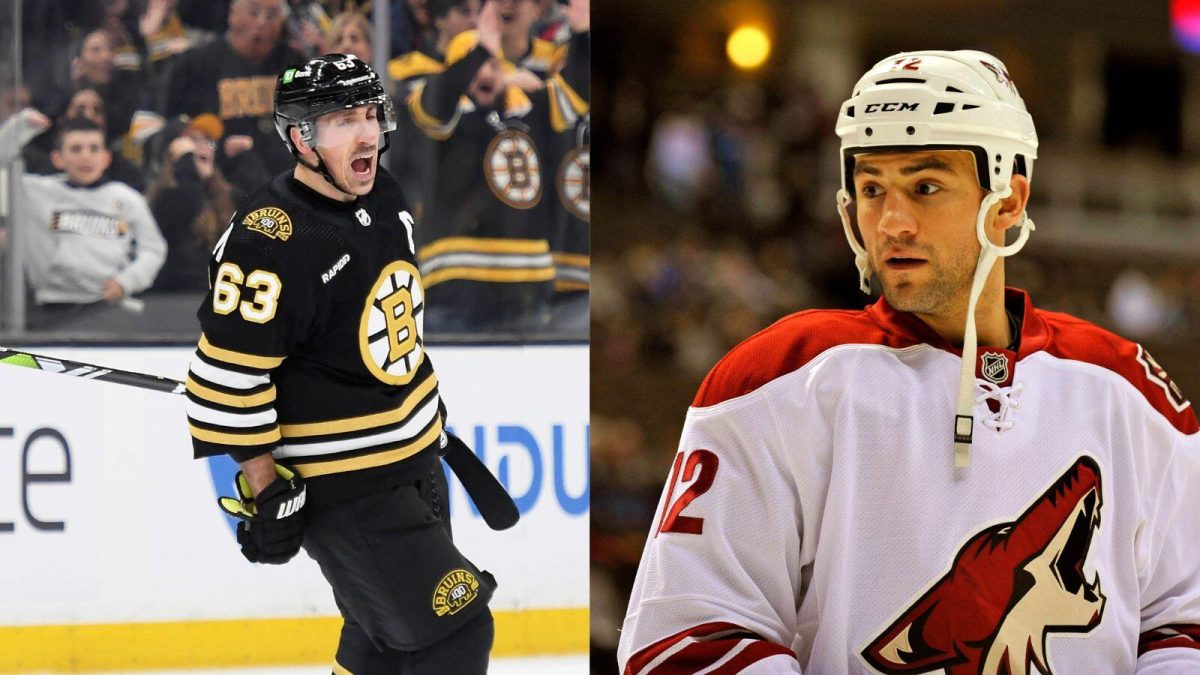 Brad Marchand and Paul Bissonnette