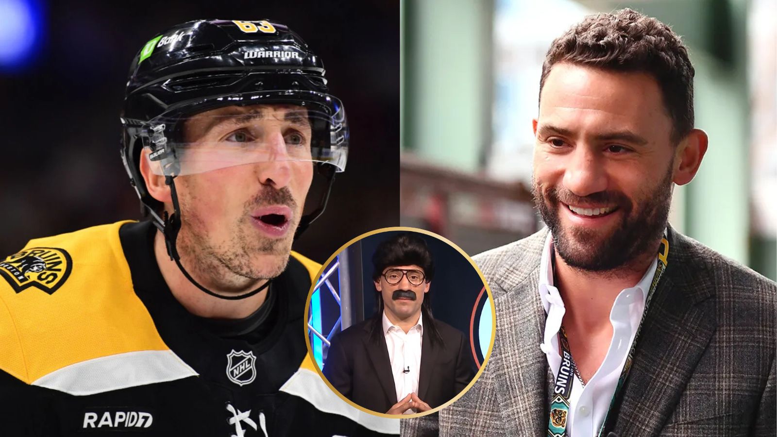 (Video) Bruins captain Brad Marchand gets hilariously SUSPENDED by Paul Bissonnette from TNT for taking jabs in interviews