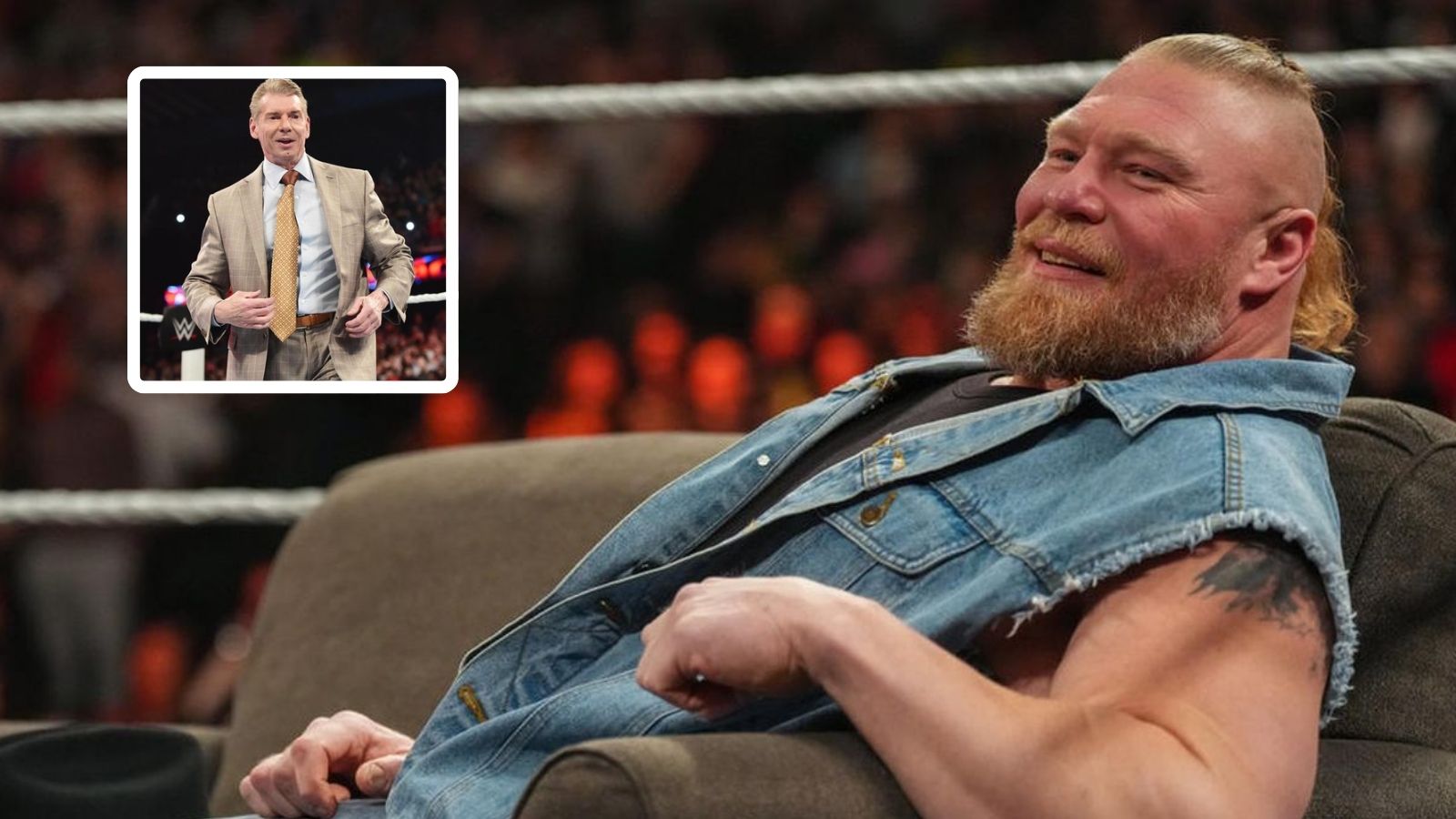 “Have shock on your face,” Former WWE star details how Vince McMahon’s last-minute change of plans SNATCHED away his big moment to reward Brock Lesnar