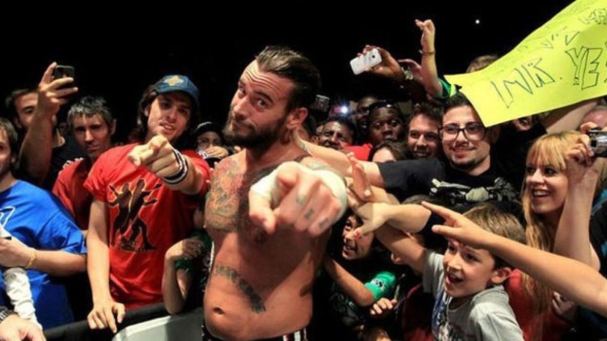 CM Punk and WWE fans