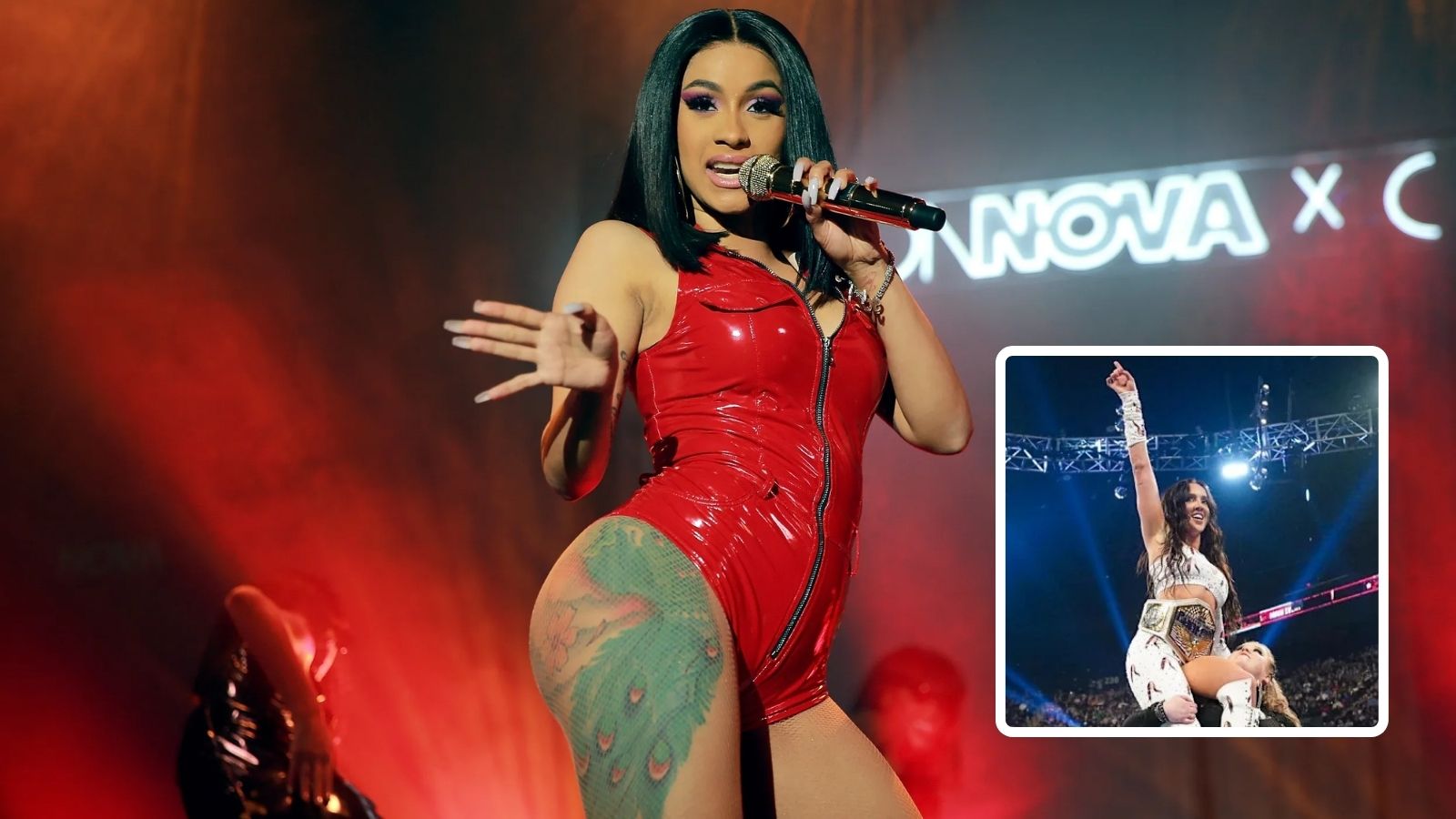 History-making WWE Champion officially challenges $80 million worth rapper Cardi B to a match