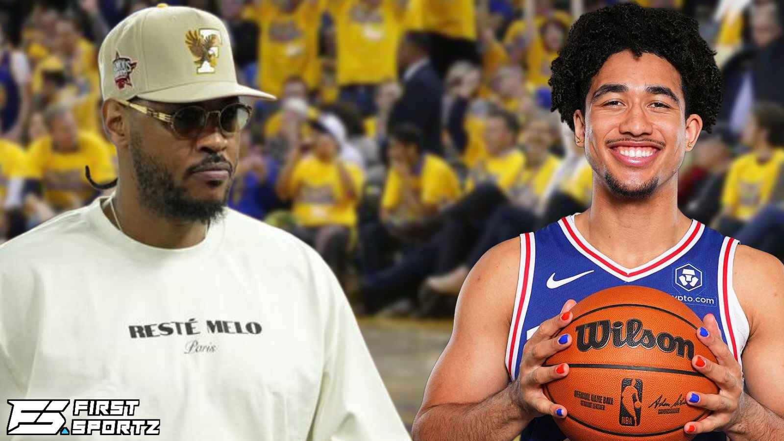 “Keep painting your fingernails!” NBA rookie gets support from Carmelo Anthony amidst abuses