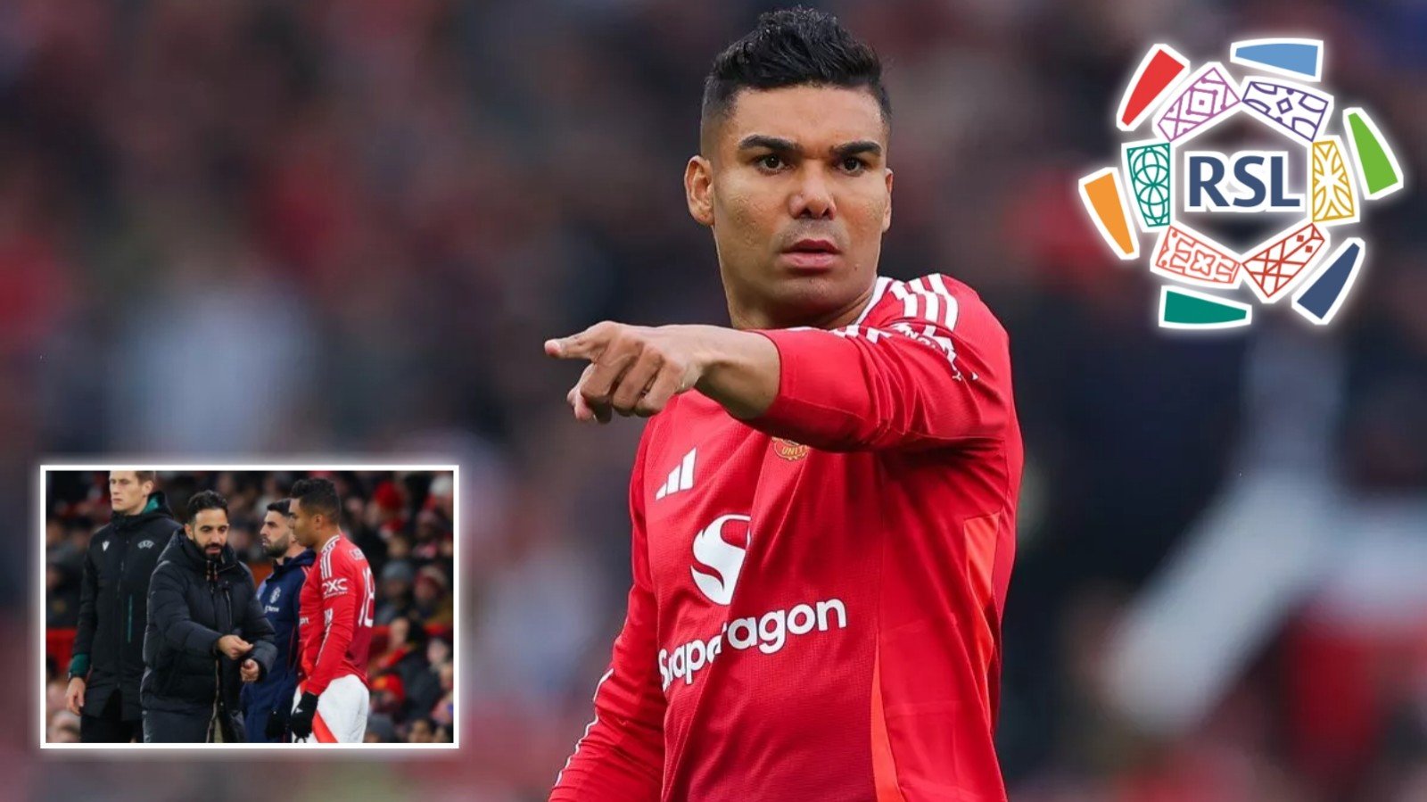 Manchester United star Casemiro eyeing Saudi move after falling out with Ruben Amorim