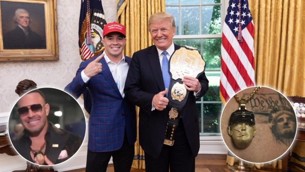 Chael Sonnen talks about Colby Covington's Donald Trump chain