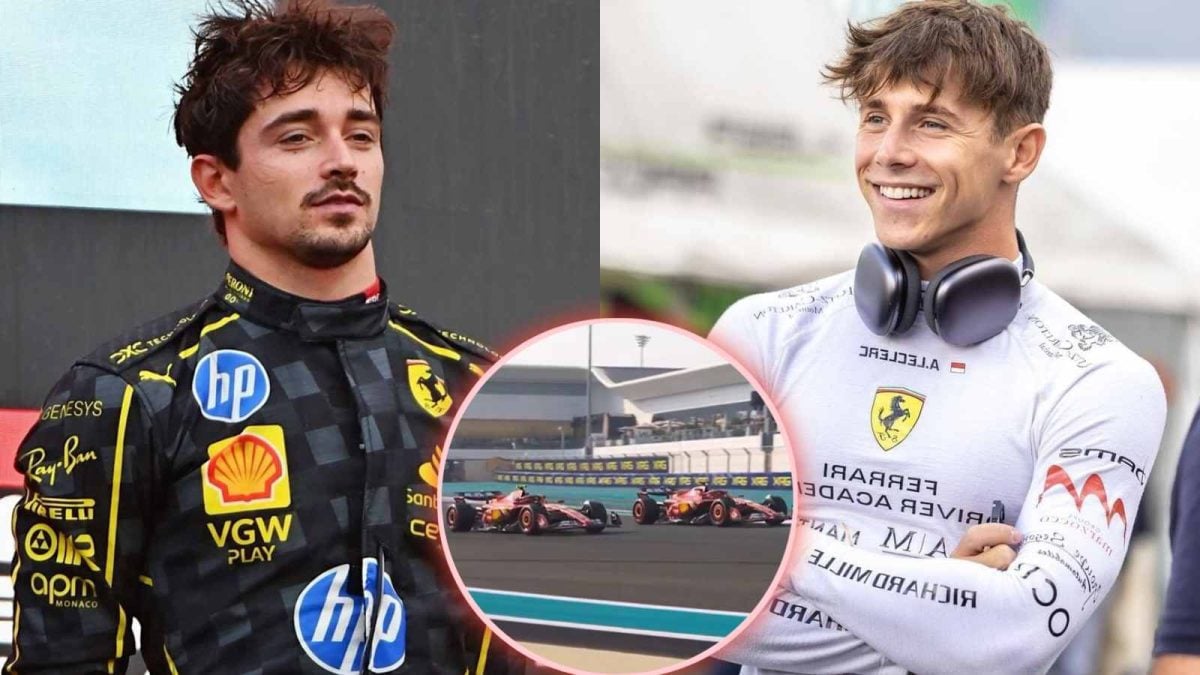 Charles Leclerc and Arthur Leclerc